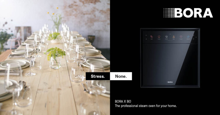 BORA X BO - the professional steam oven for your home