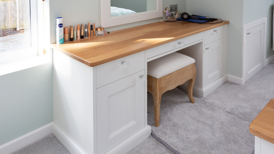 Hand Built Dressing Table In Kent