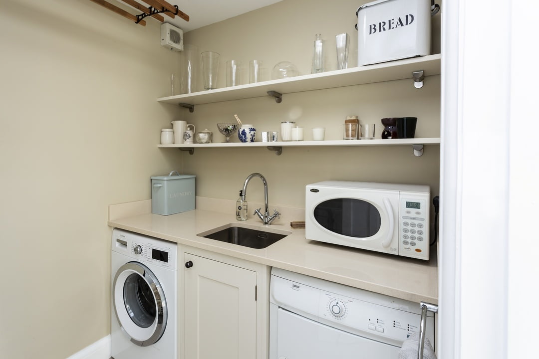 Small utility room without a window