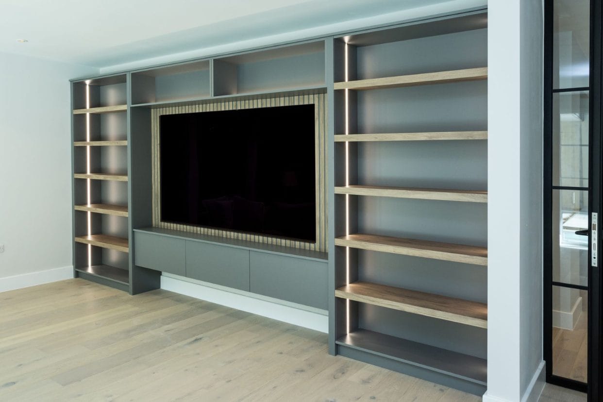 Bespoke media unit.