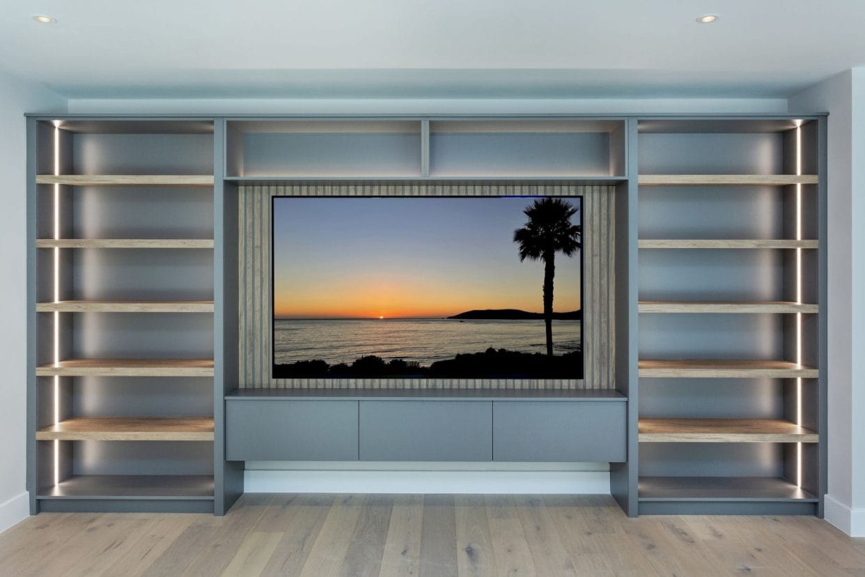 Bespoke media unit.