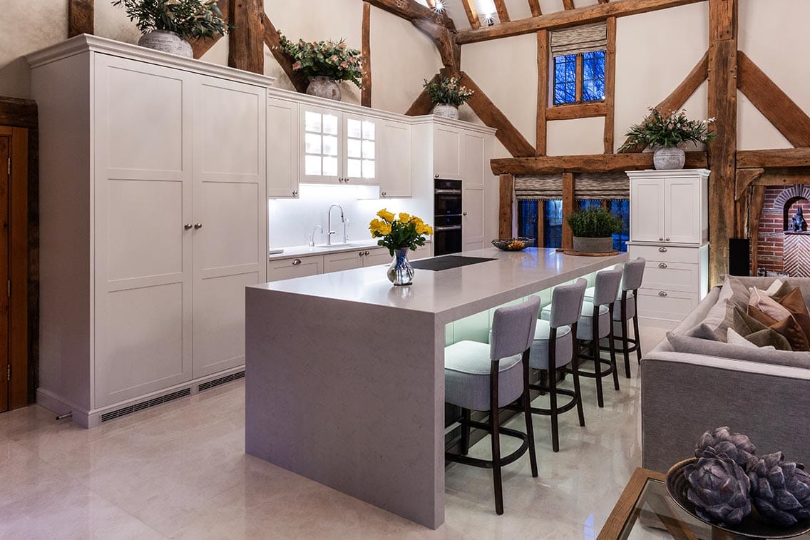 A bespoke, handmade kitchen